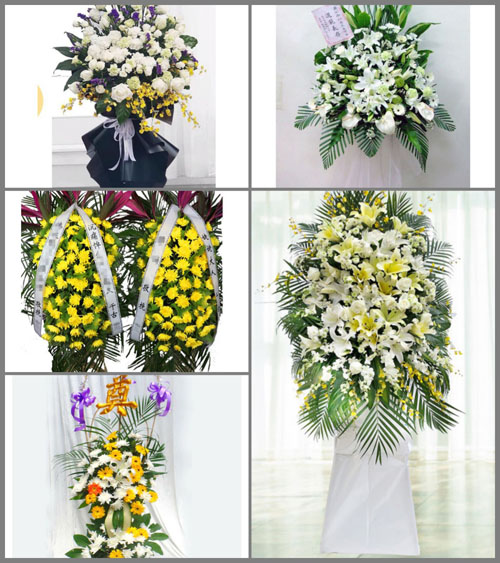 贵州黔西南州晴隆县光照镇孟寨村白事花篮预定